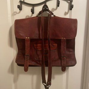 Poetic Earth Leather Works Satchel